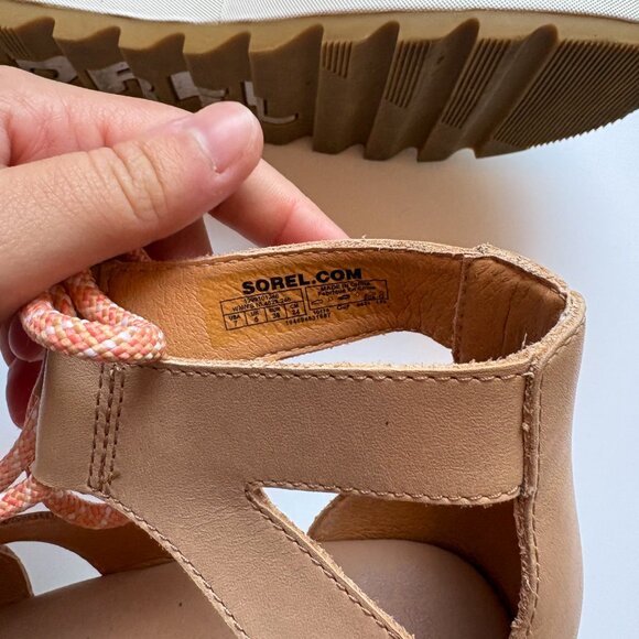 Sorel Cameron Flatform Lace-Up Sandals - Picture 2 of 7